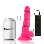 Diversia - Vibração Flexível Diversia Rosa 18 cm -O- 4 cm