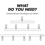 Fetish Sumisión Bondage Barra Separadora Ajustable 4 Piezas