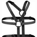 Fetish Submissive Bondage Arnês Ajustável Torso e Braços