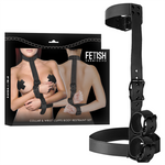 Fetish Submissive Bondage Conjunto de Restraint Corporal de Colar e Pulso