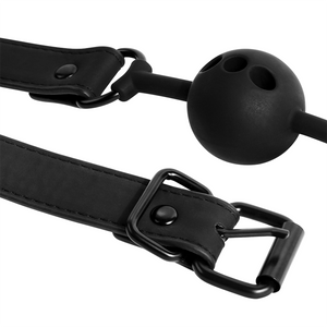 Fetish Submissive Bondage - Mordaça de Bola de Silicone Respirável