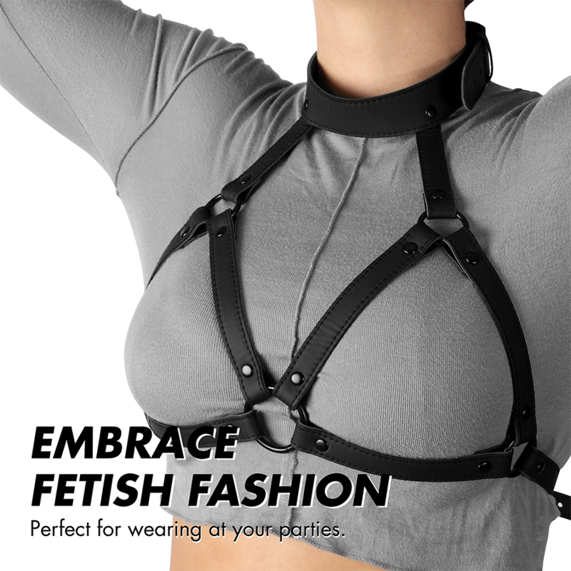 Fetish Submissive Bondage - Arnês de Peito Ajustável
