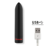 Oninder Berlin Bullet Vibrador Negro 9 Modos 8,5 X 2 Cm - Aplicación Gratuita