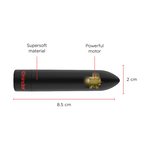 Oninder Berlin Bullet Vibrador Negro 9 Modos 8,5 X 2 Cm - Aplicación Gratuita