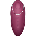 Satisfyer Tap & Climax 1 Vibrador Lay-on Vermelho