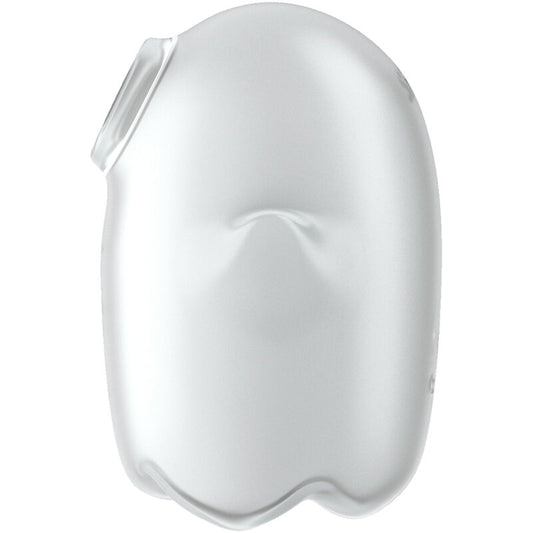 Satisfyer Glowing Ghost Air Pulse y Vibrador Blanco