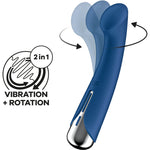 Satisfyer Spinning G-sport 1 Vibrador Rotator Azul