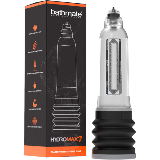 Bathmate  Hydromax 7 Bomba de Aumento Do Pénis Transparente