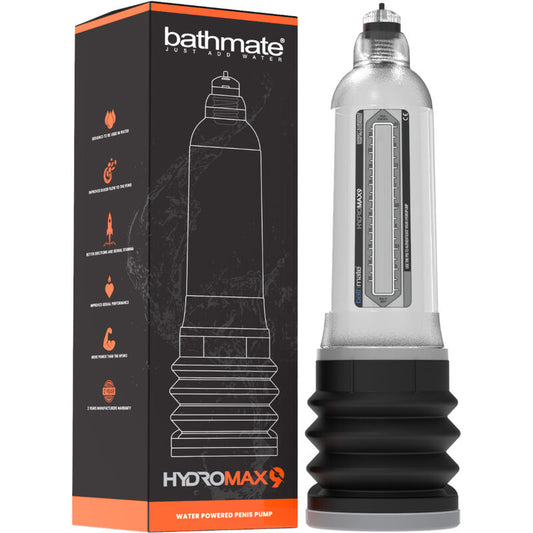 Bathmate Hydromax 9 Bomba de Aumento Do Pénis Transparente