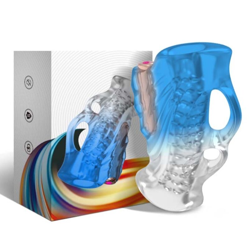 Armony - Masturbador Dedo e Vibrador Gradiente Azul
