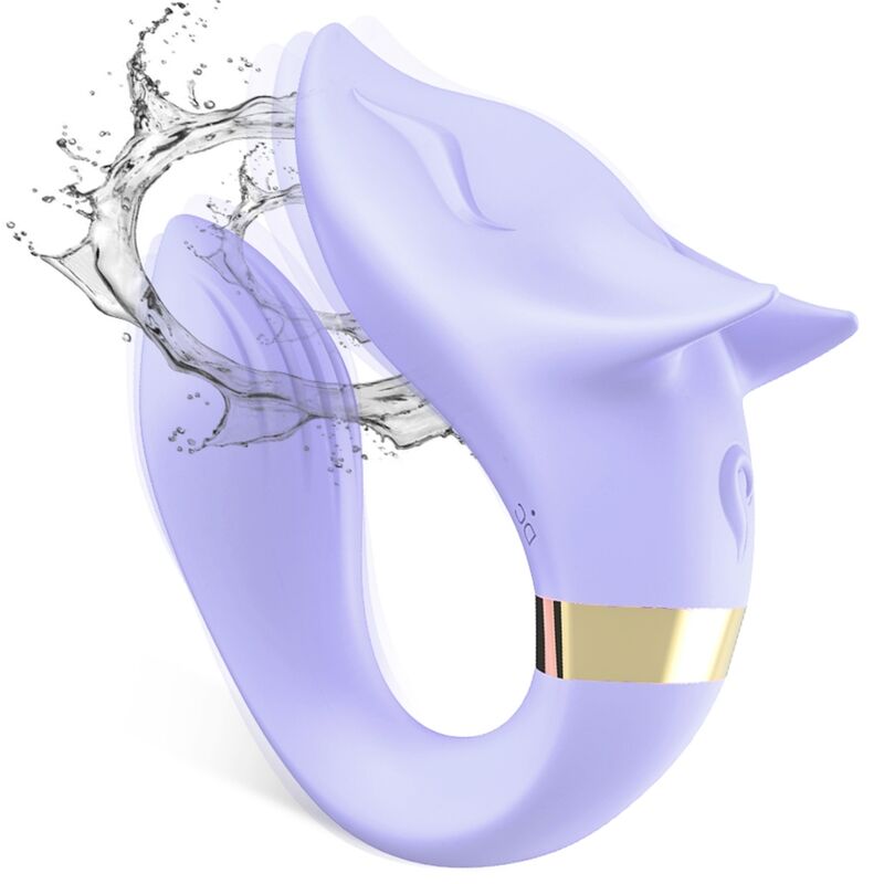 Armony - Vibrador Fox para Casais com Controle Remoto Roxo