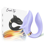 Armony - Vibrador Fox para Casais com Controle Remoto Roxo