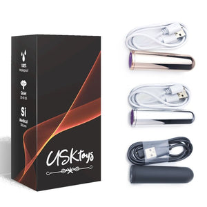 Armony - Bala Vibrador Prata 2.1 cm X 7.9 cm