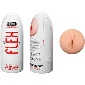 Alive - Flex Masturbador Masculino Vaginal Tamanho M