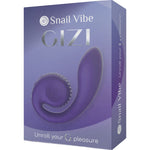 Snail Vibe Gizi Estimulador Duplo Roxo