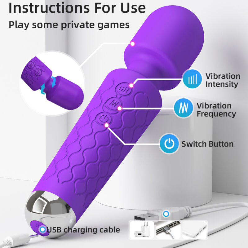 Armony - Massager e Vibrador Violeta