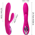 Armony - Vibrador e Estimulador Flexível com Efeito de Calor Fúcsia