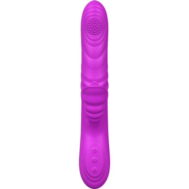 Armony - Vibrador Multifuno Angelia com Língua Estimulante Efeito Calor Violeta