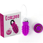 Armony - Ovo Vibratório Violeta Octopus Cactus Controle Remoto