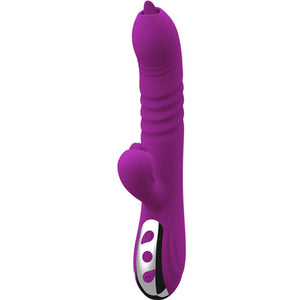 Armony - Fairy Multifuno Vibrador de Língua Dupla Efeito de Calor Violeta