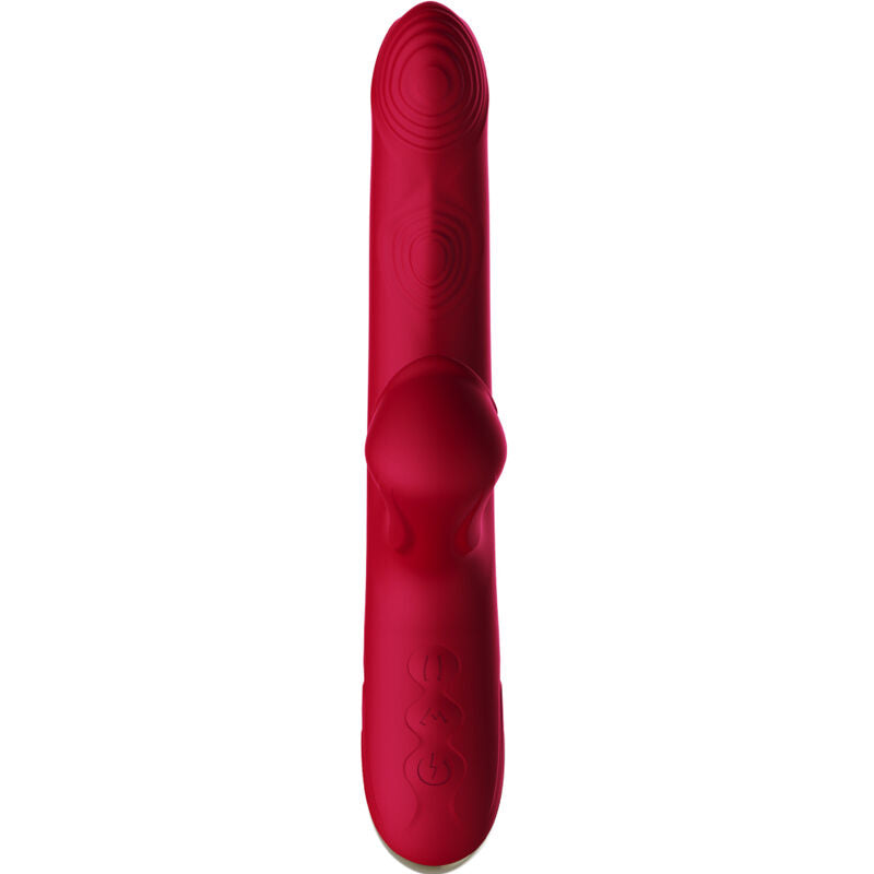 Armony - Vibrador Bump e Ventosa Modelo 1 Borgonha