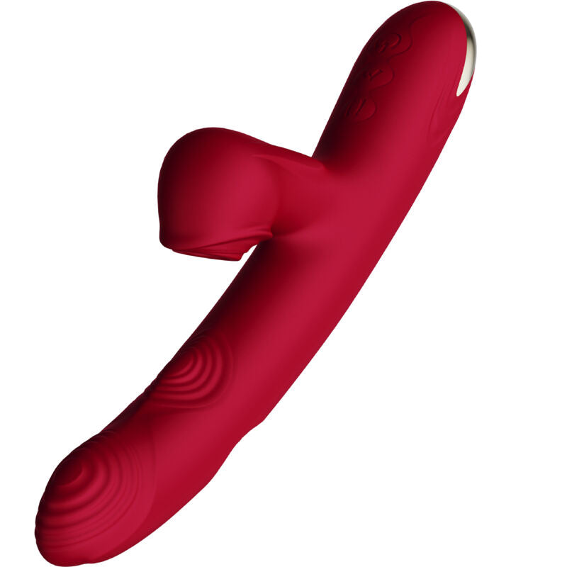 Armony - Vibrador Bump e Ventosa Modelo 1 Borgonha