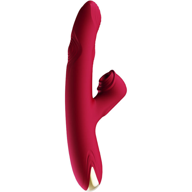 Armony - Vibrador Bump e Ventosa Modelo 1 Borgonha