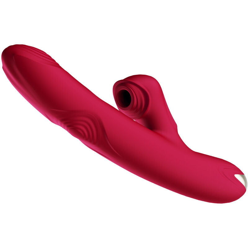Armony - Vibrador Bump e Ventosa Modelo 1 Borgonha