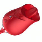 Armony - Vibrador de Flor Delight e Bumping com Língua Vermelha