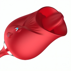 Armony - Vibrador de Flor Delight e Bumping com Língua Vermelha