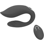 Armony - Martha Vibrador para Casais Preto Controle Remoto