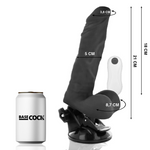 Basecock Vibrador Articulvel Controle Remoto Preto 21 Cm -o- 5 Cm