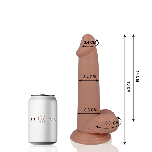 Mr Intense Pene Realista 18 Cm -o- 3.4 Cm