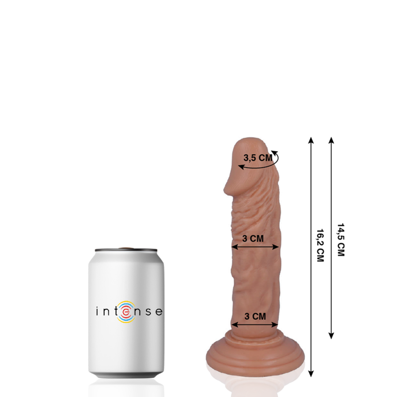 Mr Intense - 3 Realistic Penis 16.2 cm -O- 3 cm