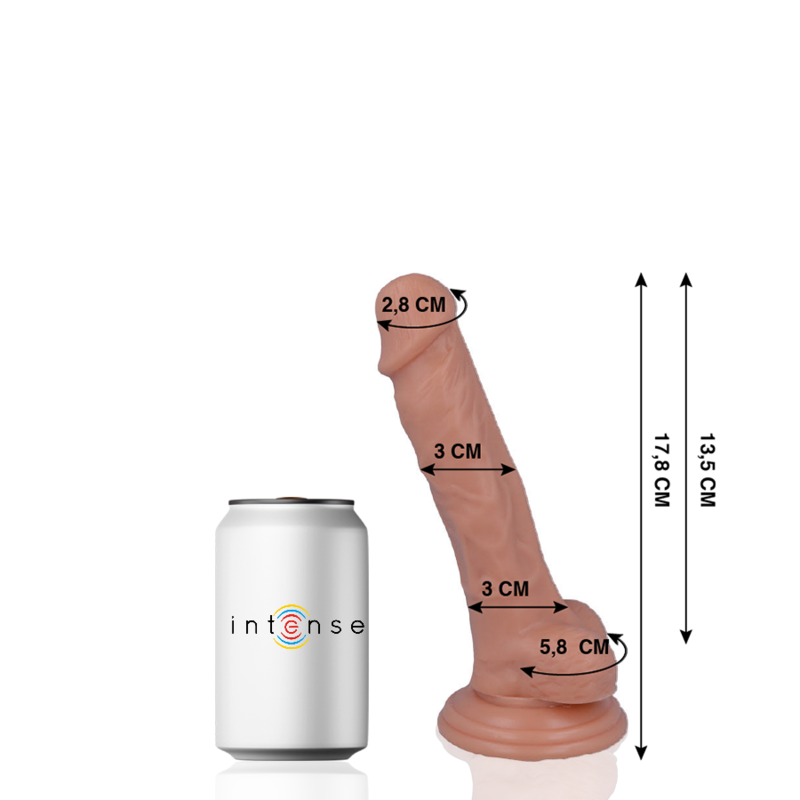 Mr Intense Pene Realista 17.8 cm -o- 3 cm