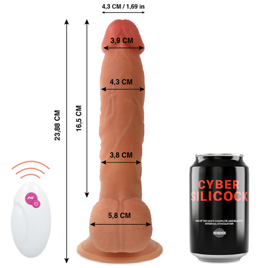 Cyber Silicock Controle Remoto Realístico Master Ben 23.88 Cm -o- 4.3 Cm