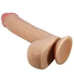 Pretty Love - Serie Sliding Skin Dildo Realista Con Ventosa Deslizante Piel Carne 23,4 cm