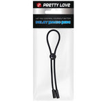 Pretty Love - Anel de Pénis Com Cordão e Testículos