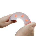 Dildo Mágico Nightfall Pretty Love Sin Vibración Luminoso Naranja