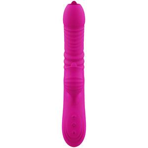 Armony - Fanny Multifunção Vibrador de Língua Dupla Fúcsia Efeito Calor