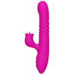 Armony - Fanny Multifunção Vibrador de Língua Dupla Fúcsia Efeito Calor