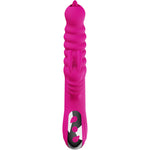 Armony - Vibrador Multifuncional de Língua Dupla de Coelho Fúcsia Efeito de Calor