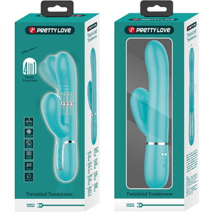 Pretty Love - Vibrador Multifunção G-Spot Aqua Verde