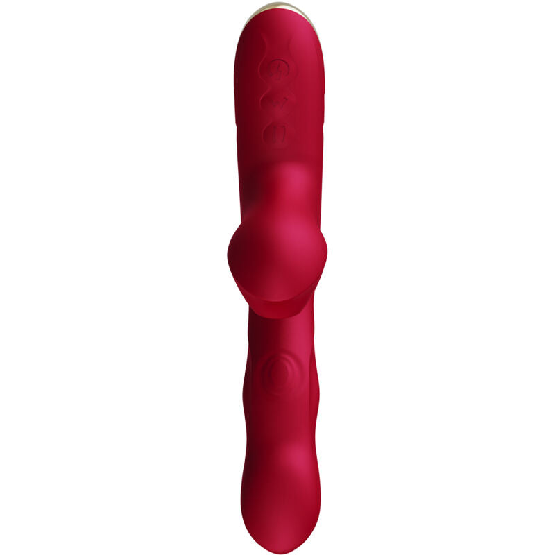 Armony - Vibrador Bump e Ventosa Modelo 2 Borgonha