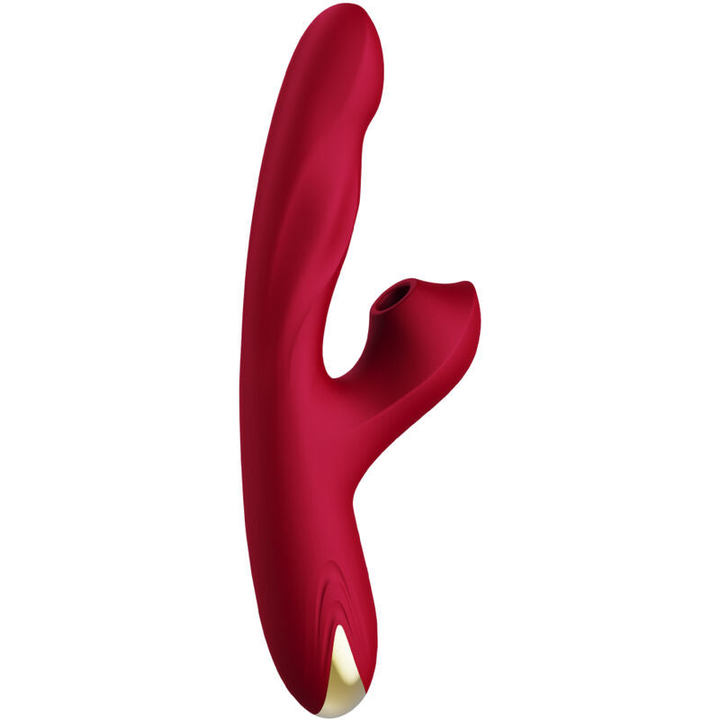 Armony - Vibrador Bump e Ventosa Modelo 2 Borgonha
