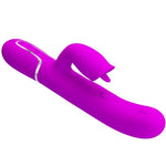 Bonito Amor Vibrador de Conejo Con Lamido Fucsia