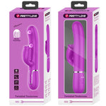 Bonito Amor Vibrador de Conejo Con Lamido Fucsia
