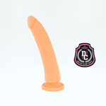 Delta Club - Brinquedos Dildo Médico Natural Silicone 17 cm -O- 3 cm