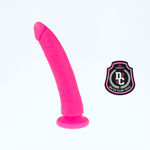 Delta Club - Toys Dildo Médico Rosa Silicone 17 cm -O- 3 cm