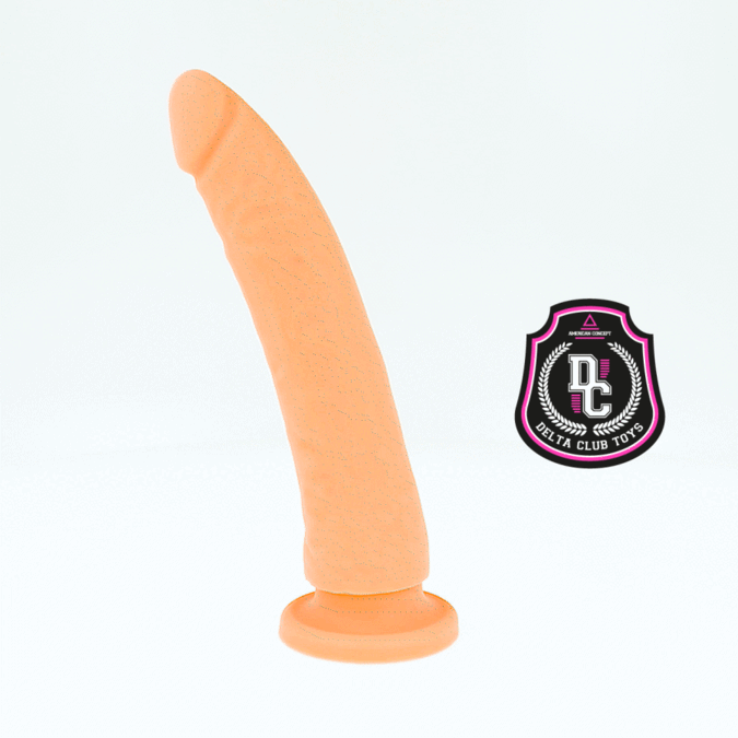 Delta Club - Toys Dildo Médico Natural Silicone 20 cm -O- 4 cm